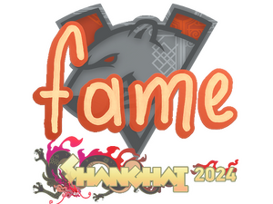 Sticker | fame | Shanghai 2024