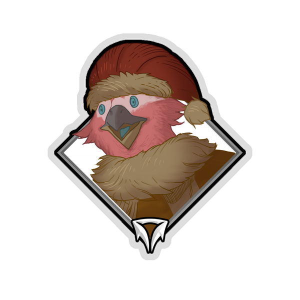 Gold Crownfall Sticker - Bakeet (Parka)