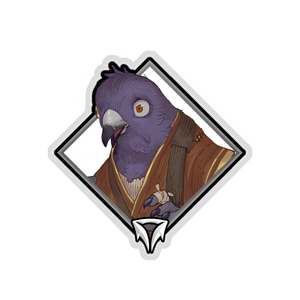 Gold Crownfall Sticker - Blacksmith