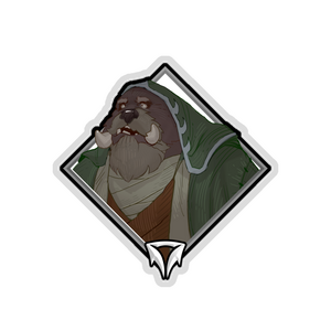 Gold Crownfall Sticker - Brother Lachlan