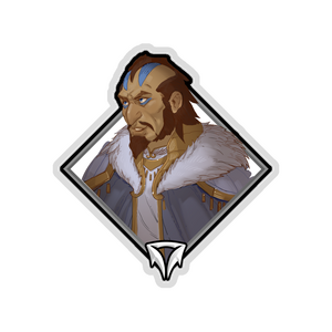 Gold Crownfall Sticker - Idrix