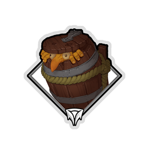 Gold Crownfall Sticker - Spoon
