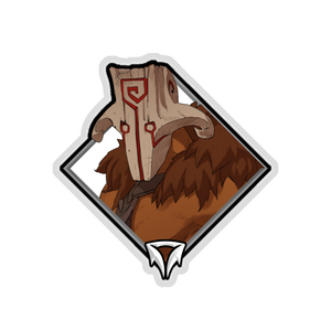 Holo Crownfall Sticker - Juggernaut