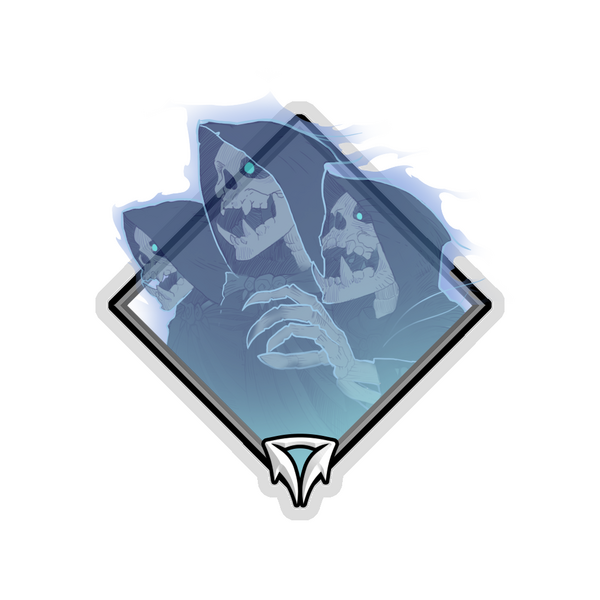 Holo Crownfall Sticker - Skeleton Ancestors