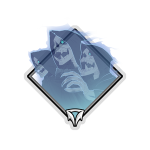 Holo Crownfall Sticker - Skeleton Ancestors