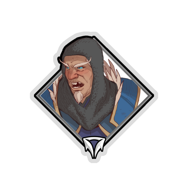 Gold Crownfall Sticker - Midgate Guard