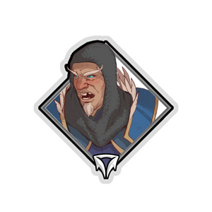 Gold Crownfall Sticker - Midgate Guard