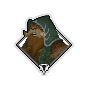 Gold Crownfall Sticker - Archimandrite