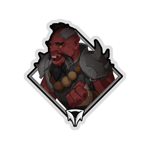 Gold Crownfall Sticker - Brak Baelor