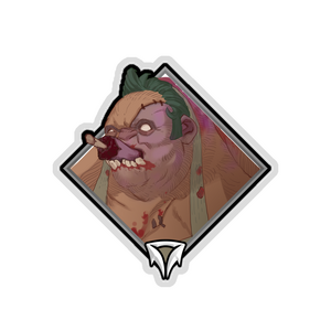 Holo Crownfall Sticker - Pudge (Eating)