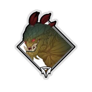 Gold Crownfall Sticker - Graxx