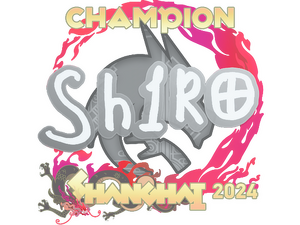 Sticker | sh1ro (Champion) | Shanghai 2024