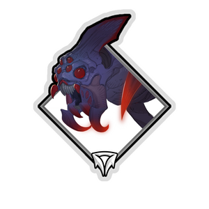 Gold Crownfall Sticker - Broodmother