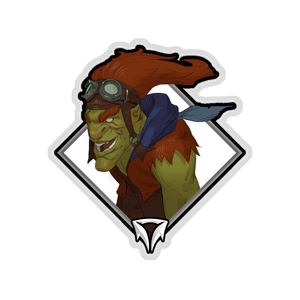 Gold Crownfall Sticker - Batrider