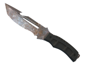 ★ ST™ Survival Knife | Rust Coat (Well-Worn)