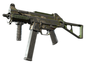 UMP-45 | Green Swirl