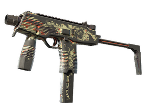 MP9 | Shredded (Battle-Scarred)
