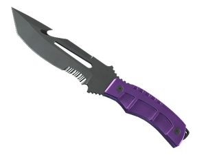 ★ ST™ Survival Knife | Ultraviolet