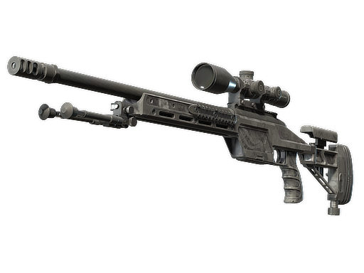 SSG 08 | Grey Smoke (Battle-Scarred)
