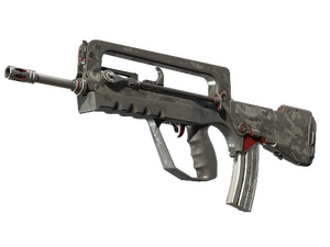 FAMAS | Grey Ghost (Battle-Scarred)