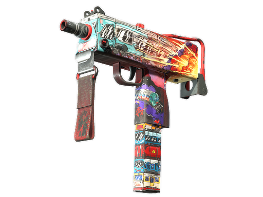 MAC-10 | Derailment (Well-Worn)