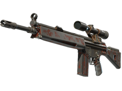 G3SG1 | Red Jasper (Battle-Scarred)