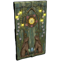 Wooden Rabbit Door