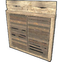 Legacy Wooden Double Door