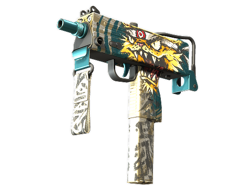 StatTrak™ MAC-10 | Cat Fight (Minimal Wear)