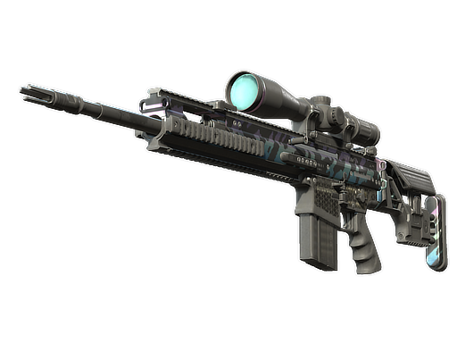 StatTrak™ SCAR-20 | Caged (Minimal Wear)