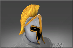 Autographed Commander's Helm of the Flameguard
