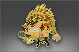 Genuine Pin: Bristleback