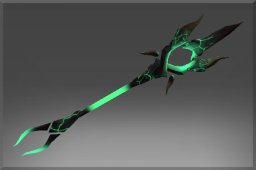 Frozen Dragon Forged Staff
