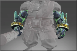 Inscribed Vanquishing Demons Geomagnetic Arm Guard