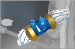 Autographed Bracers of the Blueheart Sovereign