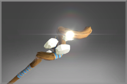 Frozen Spiral Staff of the First Light