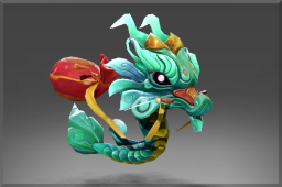 Heroic Little Green Jade Dragon