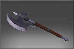 Inscribed Heavy Steel Axe
