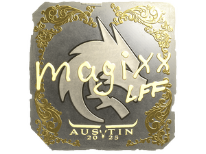 Sticker | magixx (Gold) | Austin 2025
