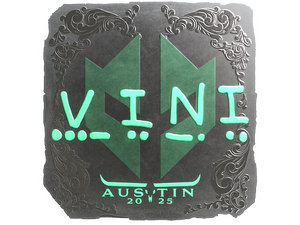 Sticker | VINI (Foil) | Austin 2025