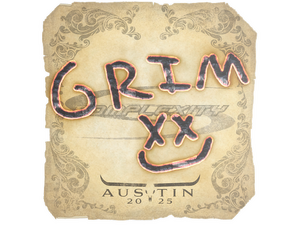 Sticker | Grim | Austin 2025