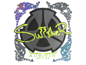 Sticker | Swisher (Holo) | Austin 2025