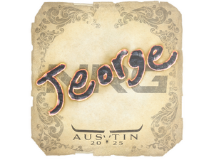 Sticker | jeorge | Austin 2025