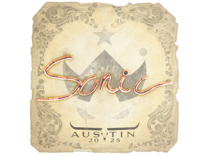 Sticker | Sonic | Austin 2025