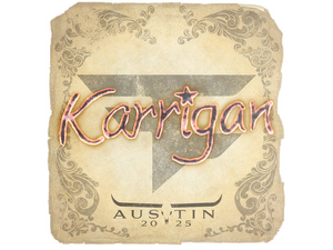 Sticker | karrigan | Austin 2025