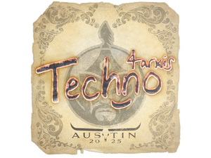 Sticker | Techno4K | Austin 2025