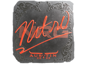 Sticker | nitr0 (Foil) | Austin 2025