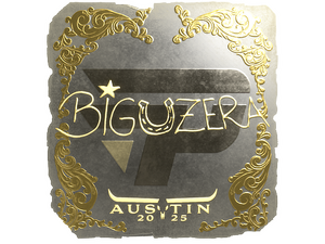 Sticker | biguzera (Gold) | Austin 2025