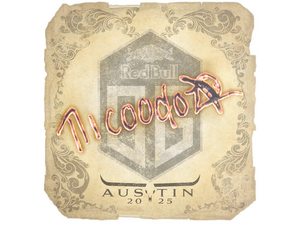Sticker | nicoodoz | Austin 2025