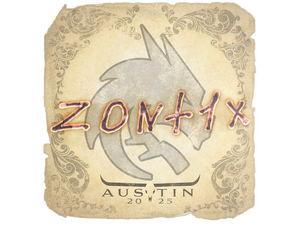 Sticker | zont1x | Austin 2025